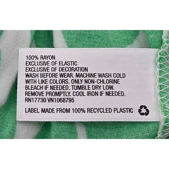 Girl's - Lilly Pulitzer For Target Green Palm Print Jumpsuit, Size Large (10/12) - Picture 6 of 9